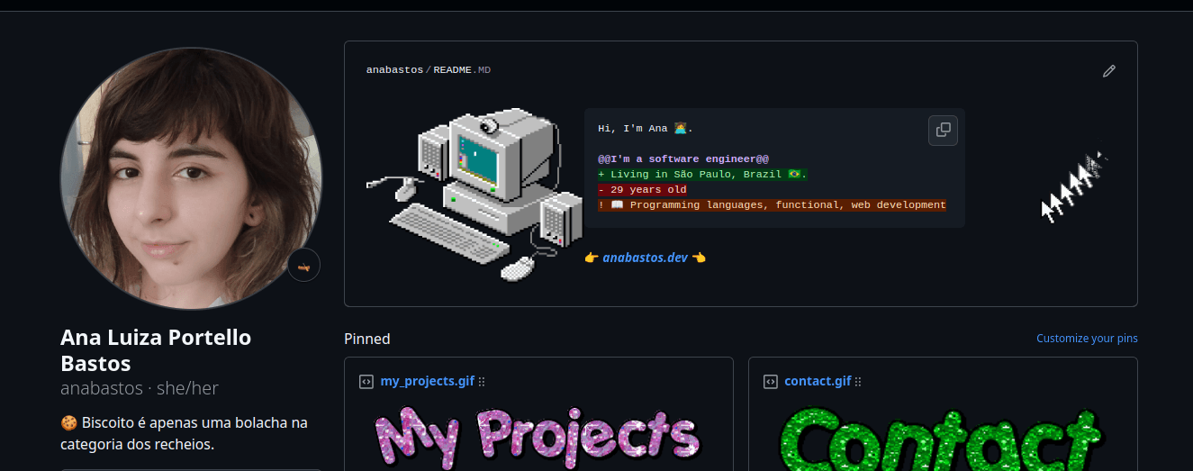 Como criar um README.md pessoal no github